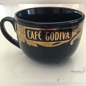 Godiva Soup/Coffee/Tea Mug~Cobalt Blue 16 oz